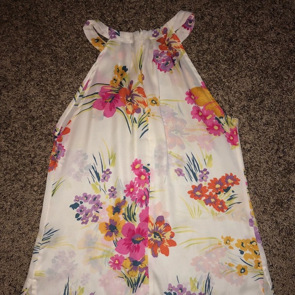 Floral Tank Top - Size Small - Picture 4 of 6